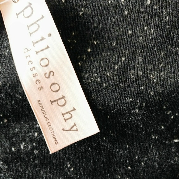 Philosophy Cashmere Blend Cold Shoulder Dress - Picture 5 of 5